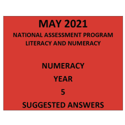 2021 ACARA NAPLAN Numeracy Answers Year 5